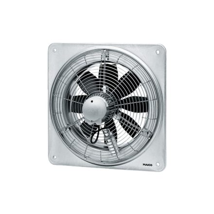 Maico DZQ 60/84 B Axiál fali ventilátor négyszögletes fali lemezzel, DN 600, háromfázisú váltóáram, váltható pólusú  DZQ 60/84 B