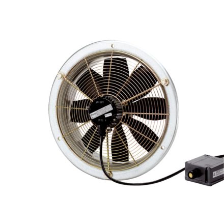 Maico DZS 35/6 B Ex e Axiál fali ventilátor acél fali gyűrűvel, DN 350, háromfázisú váltóáram, robbanásbiztos  Termékszám: 0094.0123